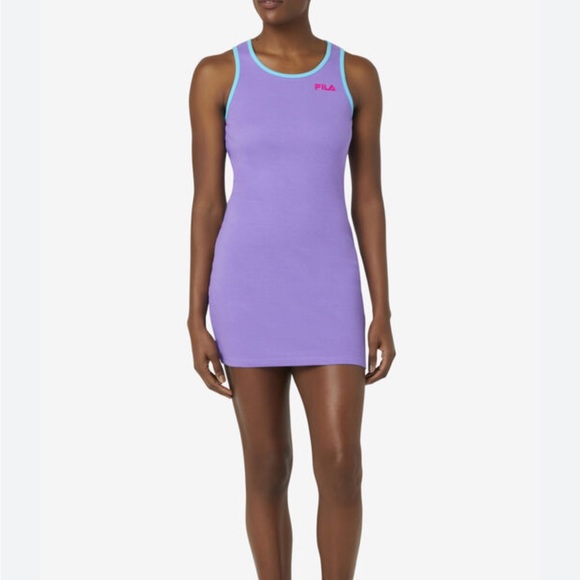 NWT Fila Mattea Workout Purple Dress $55 Med - Picture 1 of 6